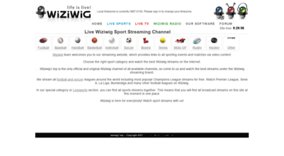 wiziwig.ru - wiziwig  watch live sports streams