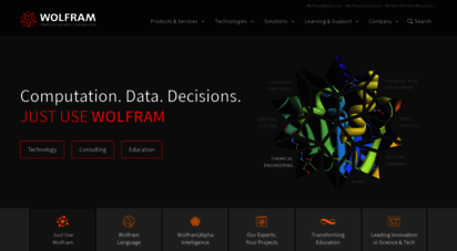 wolfram.com - wolfram: computation meets knowledge