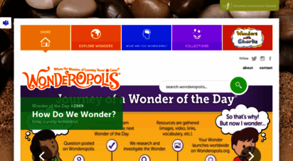 wonderopolis.org -  the wonders of learning never cease  wonderopolis