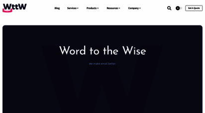wordtothewise.com - word to the wise