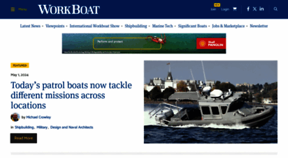 workboat.com - workboat.com - maritime news, commercial marine and dayrates