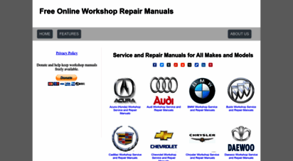 workshop-manuals.com - free online workshop repair manuals