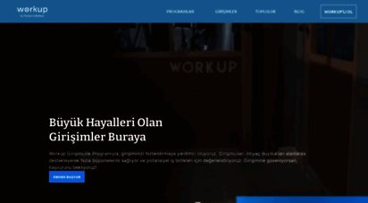 workup.ist - workup girişimcilik programı  türkiye iş bankası  kolektif house levent
