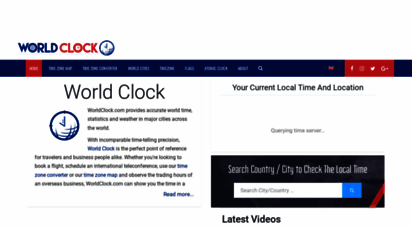 worldclock.com - world clock - local time, world time, time zone & weather.