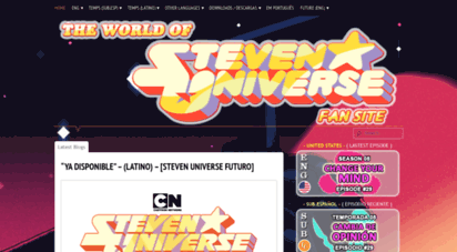 worldofsteven.com - the world of steven universe