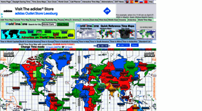 worldtimezone.com - world time zone and current time around the world and standard world time zones map of the world- 12 format