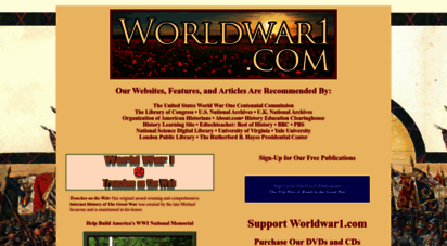worldwar1.com - worldwar1.com - world war i / the great war / 1914-1918