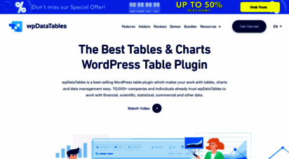 wpdatatables.com - the best wordpress table & chart plugin - wpdatatables
