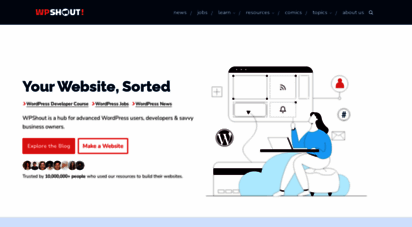 wpshout.com - in-depth wordpress tutorials for developers • wpshout