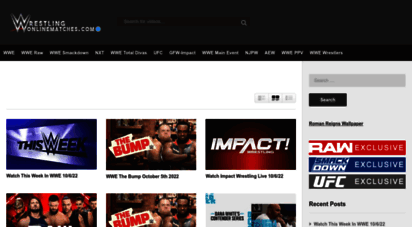 wrestlingonlinematches.com - watch wrestling - free wwe raw , wwe smackdown and other events online
