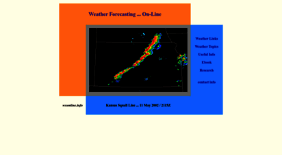 wxonline.info - weather forecasting ... on-line