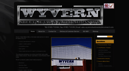 wyvernsheetmetal.co.uk