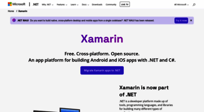 xamarin.com - xamarin  open-source mobile app platform for .net