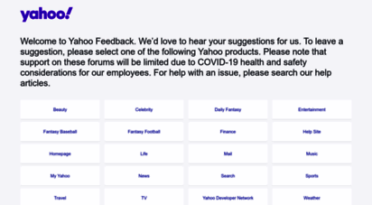 yahoo.uservoice.com