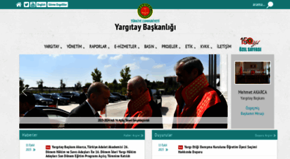 yargitay.gov.tr - yargitay baskanligi - ana sayfa