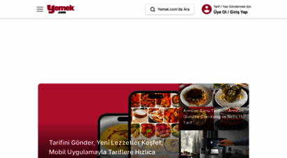 yemek.com - pratik, nefis ve kolay yemek tarifleri - yemek.com