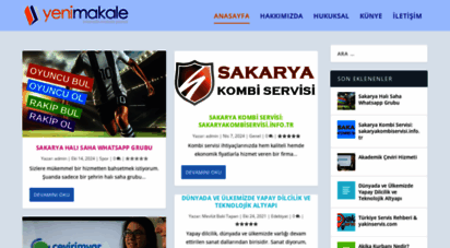 yenimakale.com - yeni makale, makale yaz, makale gönder