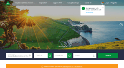 yha.org.uk - uk youth hostel ssociation yha, budget accommodation & adventure activities - yha