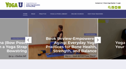 yogauonline.com - yogauonline  online yoga education for every body