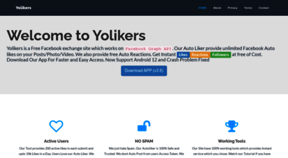 yolikers.com - yolikers  facebook auto liker  auto reactions  auto like fb