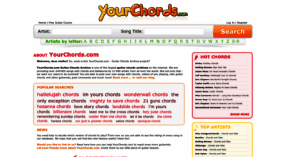yourchords.com