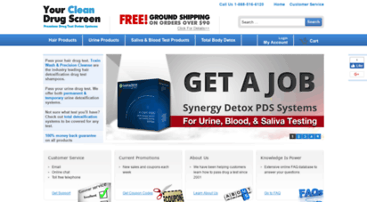 yourcleandrugscreen.com