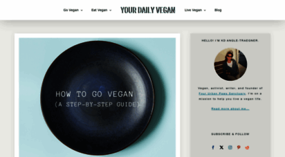 yourdailyvegan.com - your daily vegan  the daily vegan spin