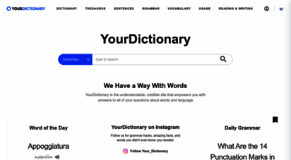 yourdictionary.com - your dictionary