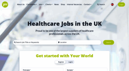 yourworldhealthcare.com - your world healthcare  supplying healthcare professionals