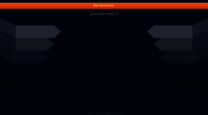 youtube-mp3.in - youtube to mp3 converter
