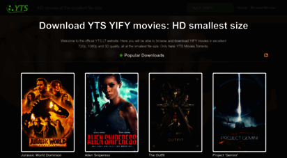 yts.li - yts: the official home of yify movies torrent download