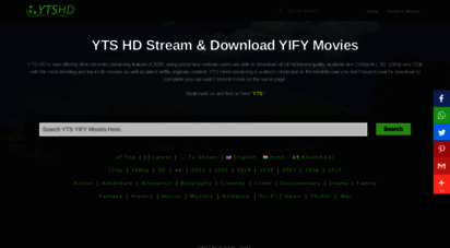 ytshindi.top - yts - hindi movies watch & download torrents 2020