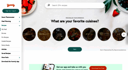 yummly.com - yummly: personalized recipe recommendations and search