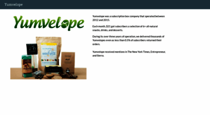 yumvelope.com