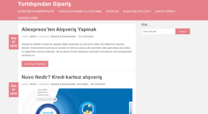 yurtdisindansiparis.com - yurtdışından sipariş 