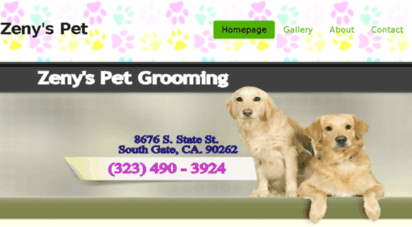 zenyspetgrooming.com