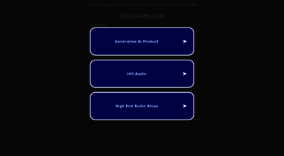 zerogain.com