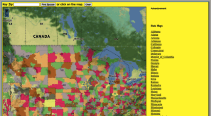 zipmaps.net - united states zip code boundary map usa