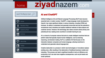ziyadnazem.com - the blog by ziyad nazem