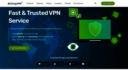zoogvpn.com - fast premium & free vpn service - unblock, security, privacy