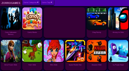 zorrogames.com